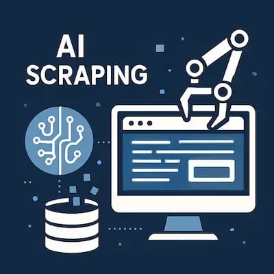 AI scraping concept