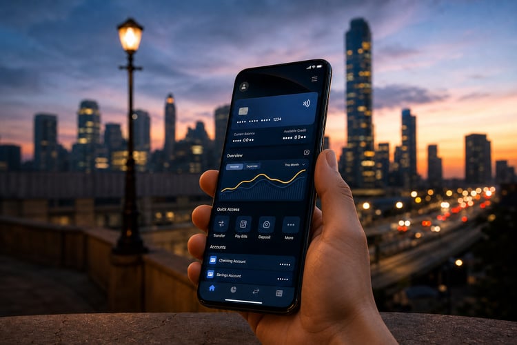 Mobile Banking App Concept