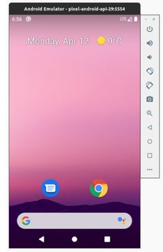 Android Emulator Screenshot