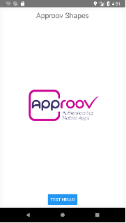 Approov shapes screenshot