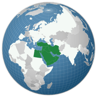 Middle East (white borders)-2