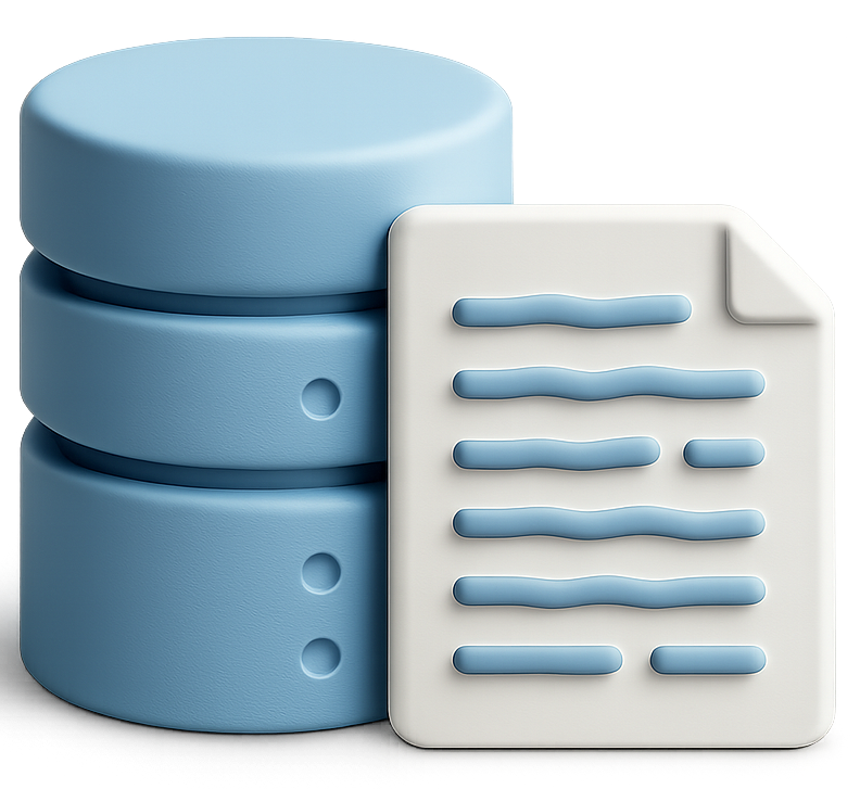 3dmodel i need 5 icon images for the following concept 1 bulk dataset-1