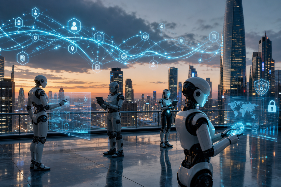 Diverse-AI-Bots-Navigating-Agentic-Web-City
