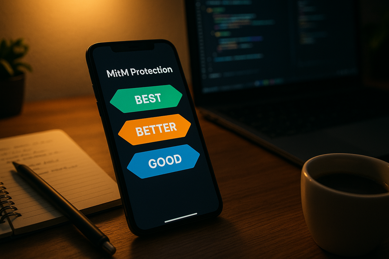 Good, Better, Best Thinking to Fix MitM Attack