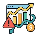 Distorts availability and conversion metrics concept
