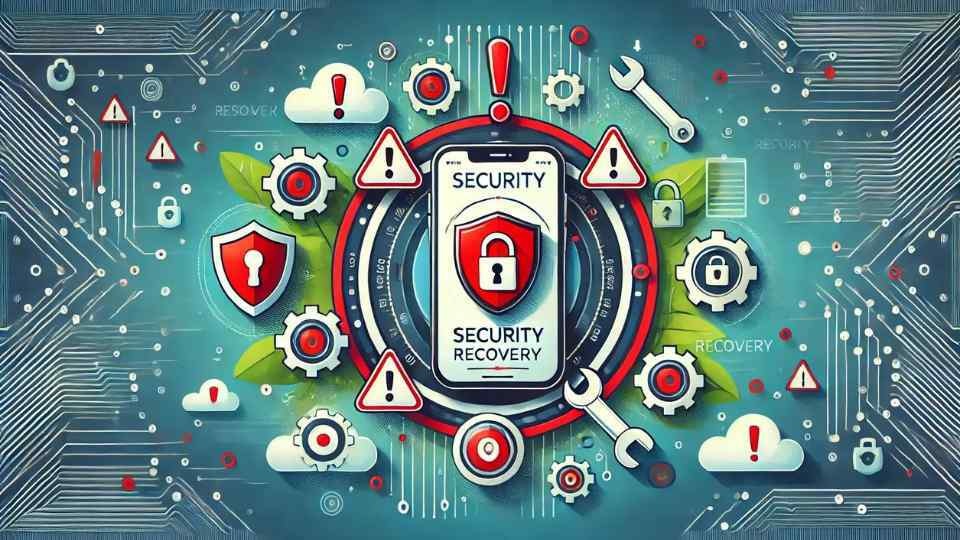 mobile app security recovery concept