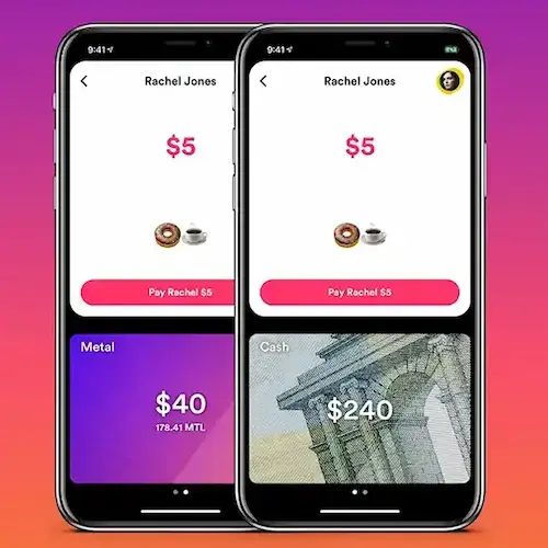 MetalPay brand app