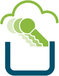 Keys in cloud icon